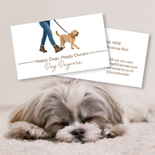 Dog Care Business Card Professional Pet Care &