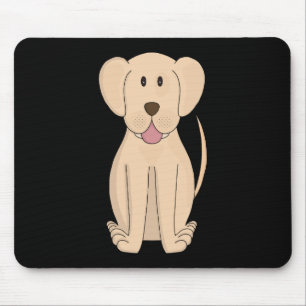 Dog Cartoon Amazing Labrador Retriever Mouse Mat