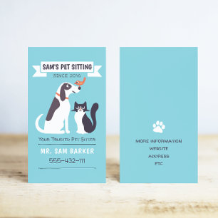 Dog, Cat and Bird Pet Services Animal Lover Cute