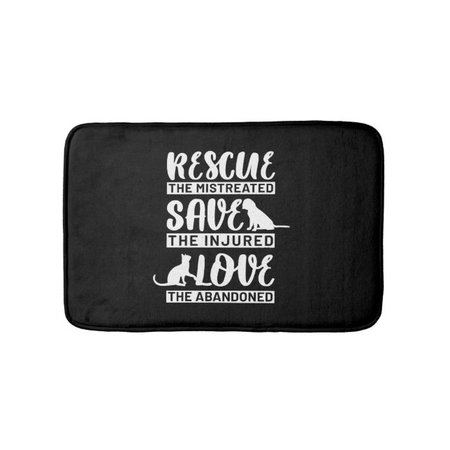 Dog Cat Bath Mat (Front)