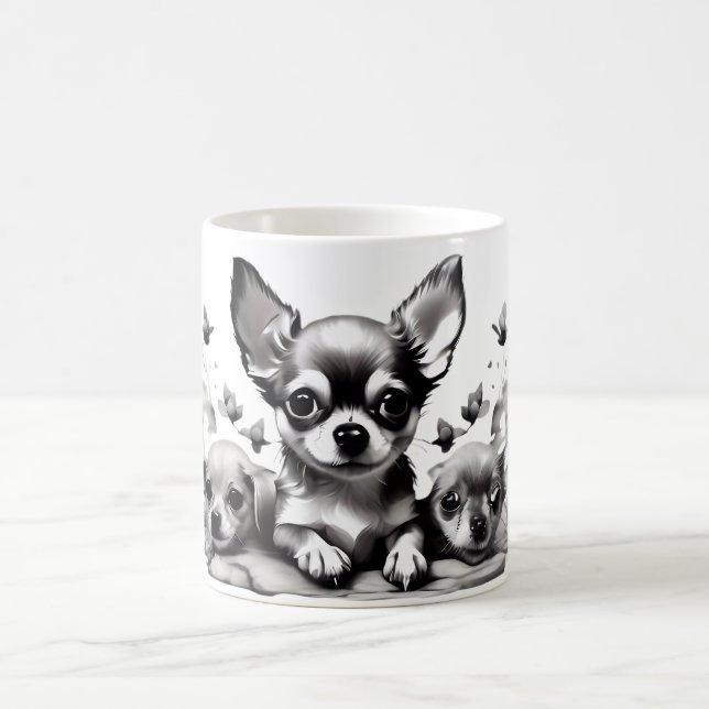 Dog & Cat Coffee Mug Designs.  (Center)