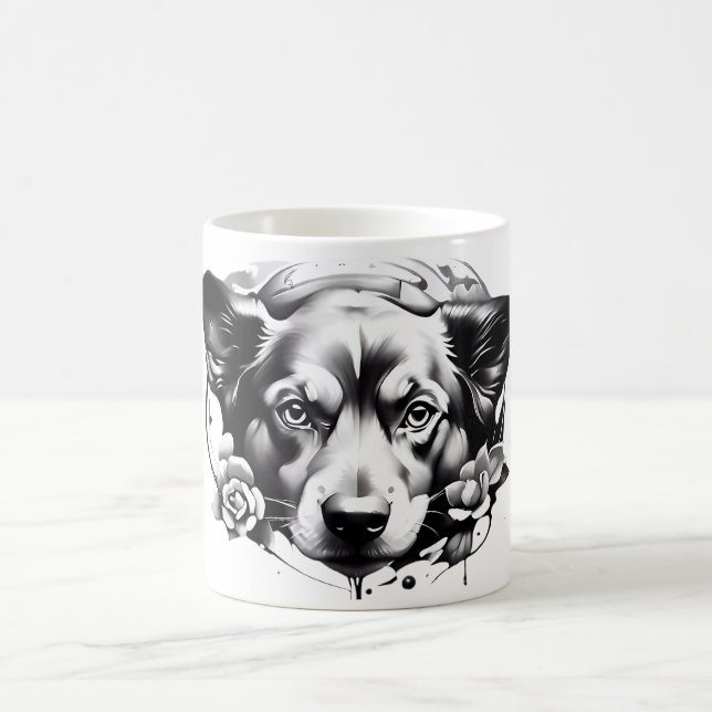 Dog & Cat Coffee Mug Designs (Center)