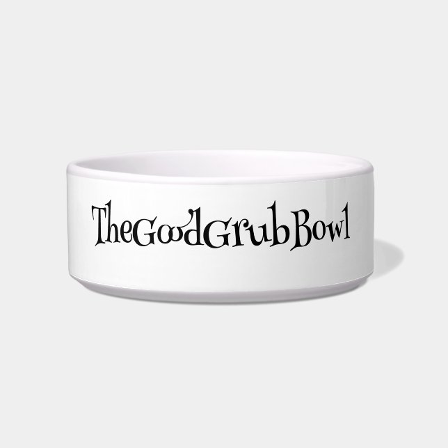 DOG CAT FOOD BOWL CERAMIC ART&DESIGN (Front)