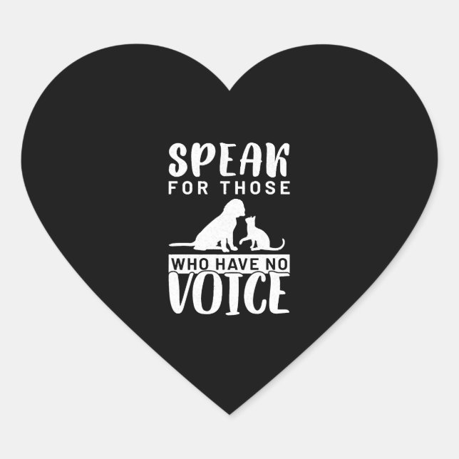 Dog Cat   Heart Sticker (Front)