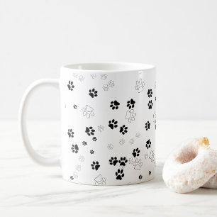 Dog/Cat Paw Pattern Coffee Mug