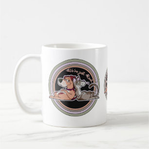 Dog Cat Relationship Coffee Mug