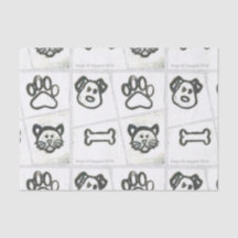Dog & Cat Tissue Paper