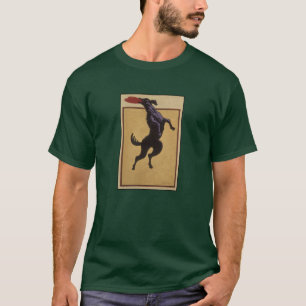 Dog Catches Fisbee T-Shirt