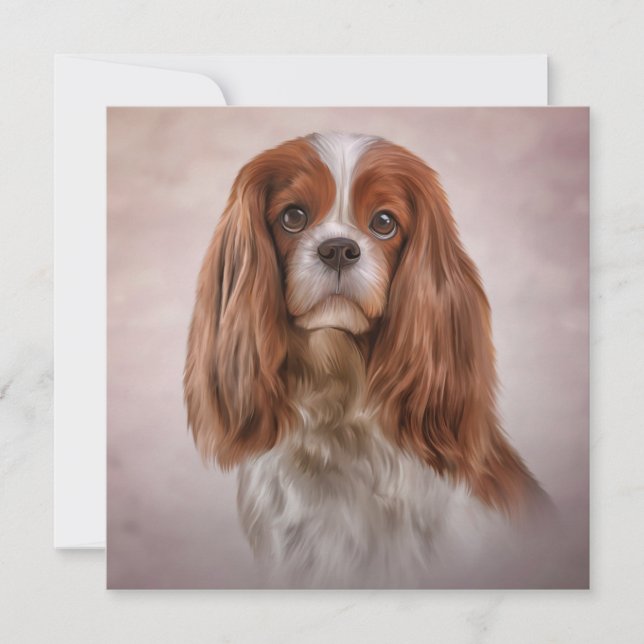 Dog Cavalier King Charles Spaniel Jigsaw Puzzle (Front)
