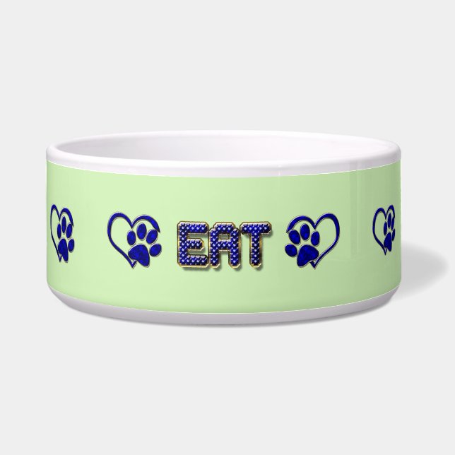 Dog Ceramic Food Bowl (Front)