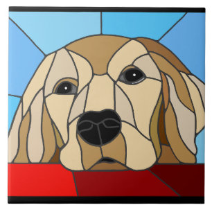 Dog Ceramic Tile