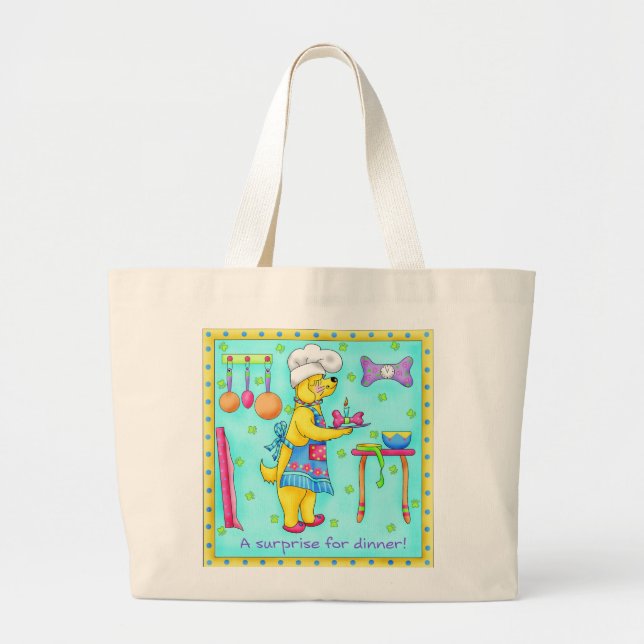 Dog Chef Tote Bag (Front)