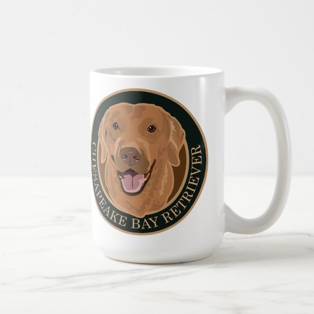 Dog Chesapeake Bay Retriever Coffee Mug (Right)