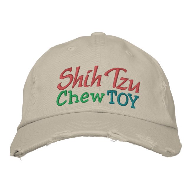 Dog Chew Toy Cap by SRF (Front)