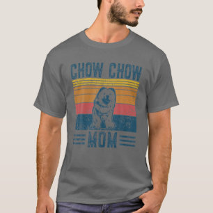 Dog Chow Chow Mum - Vintage Chow Chow Mum T-Shirt