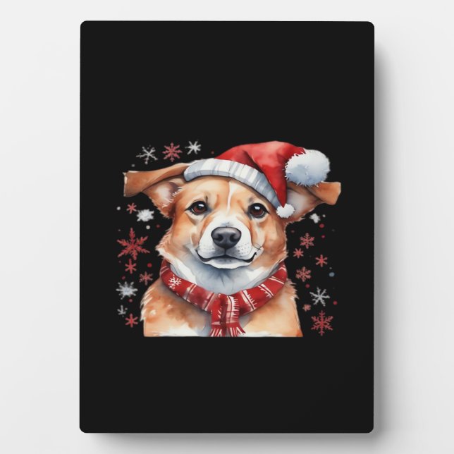 Dog chrismes Classic T-Shirt Plaque (Front)