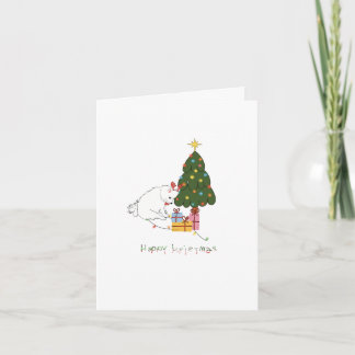 Dog Christmas Card