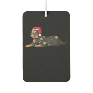 Dog Christmas Classic T-Shirt_1 Car Air Freshener