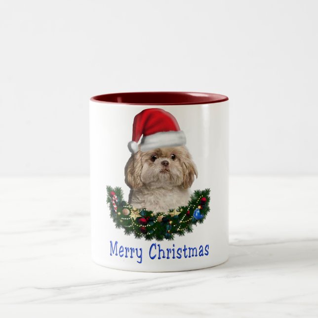 Dog Christmas Coffee mug (Center)