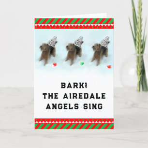 Dog Christmas Holiday Card