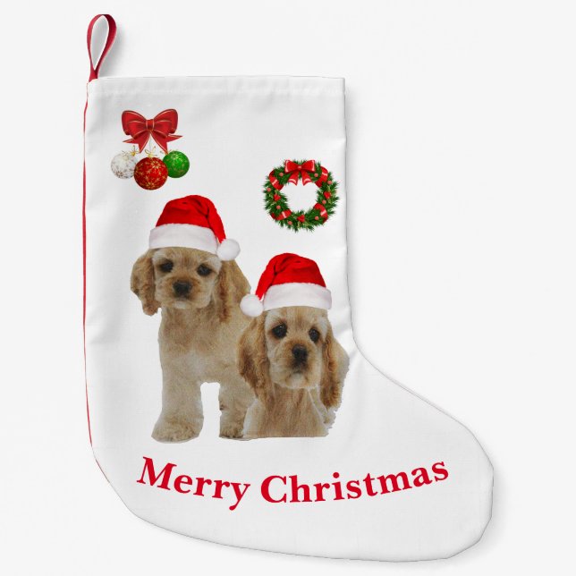 Dog Christmas Stocking (Front)