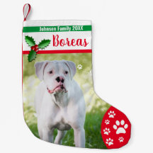 Dog Christmas Stockings - Personalised Family