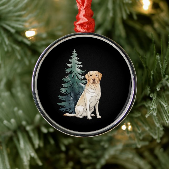 Dog Christmas Tree Party Dog Lover Xmas Metal Tree Decoration (Tree)