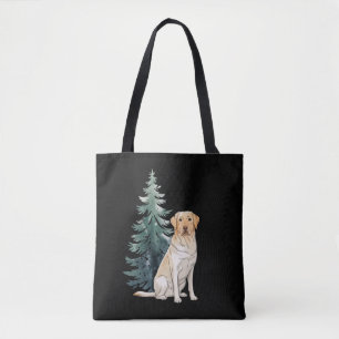 Dog Christmas Tree Party Dog Lover Xmas Tote Bag