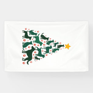 Dog Christmas Tree Shirt - Dog Christmas (1) Banner
