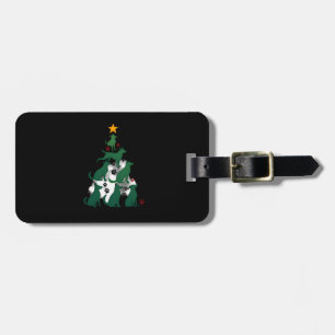 Dog Christmas Tree Shirt - Dog Christmas (2) Luggage Tag