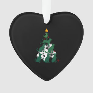 Dog Christmas Tree Shirt - Dog Christmas (2) Ornament