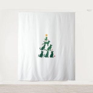 Dog Christmas Tree Shirt - Dog Christmas (2) Tapestry