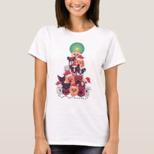 Dog Christmas Tree T-Shirt