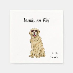 Dog Cocktail Napkins
