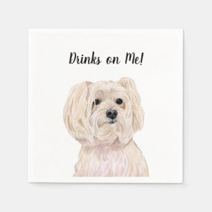 Dog Cocktail Napkins
