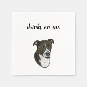 Dog Cocktail Napkins