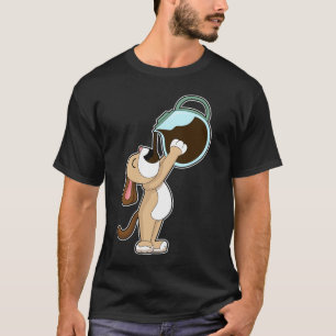 Dog Coffee Coffee pot T-Shirt