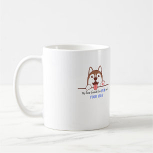 Dog coffee mug
