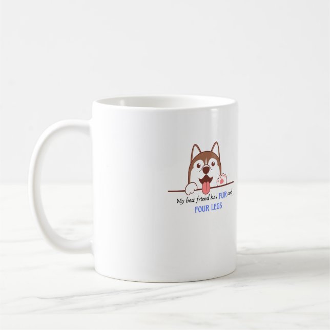 Dog coffee mug (Left)