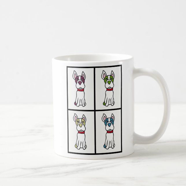 Dog Coffee Mug - Boston Terrier (Right)