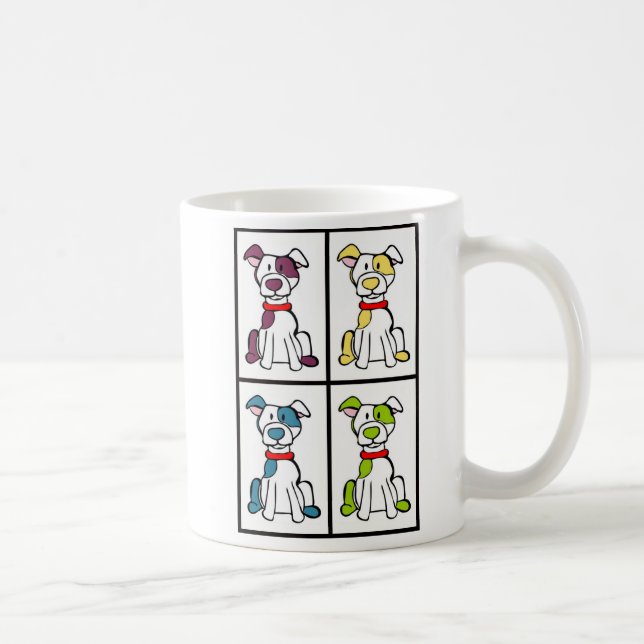 Dog Coffee Mug - Bully Breed (Right)