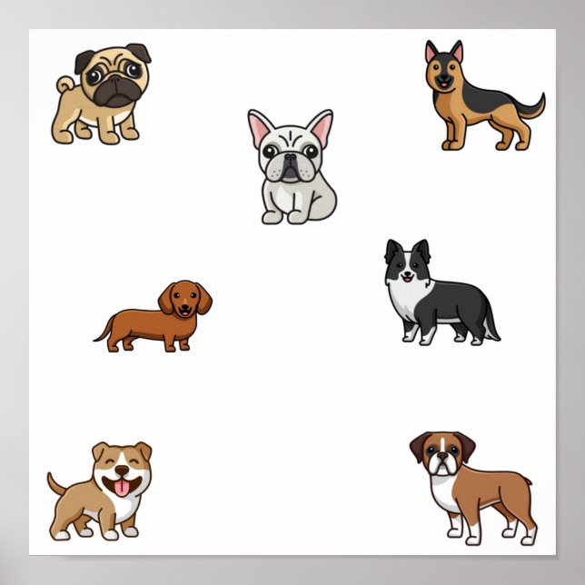 Dog collection poster (Front)