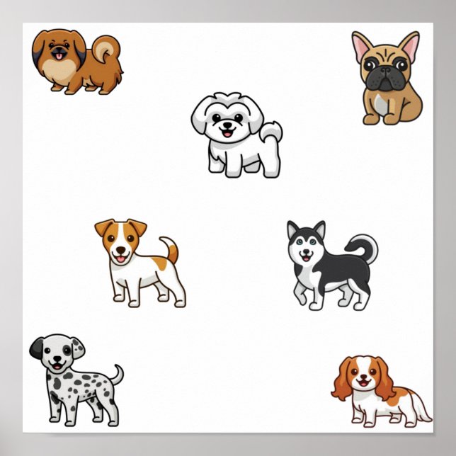 Dog collection poster (Front)