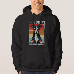 Dog Coolest Pet On Earth Retro Sunglasses Funny Do Hoodie