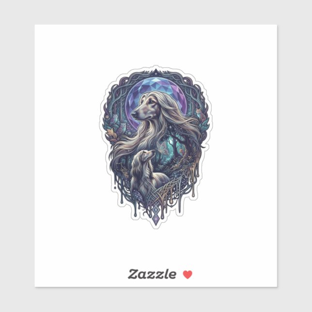 Dog Crystal Moon Enchanted Forest_1 (Sheet)