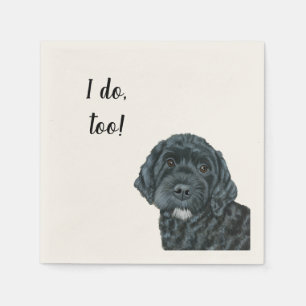 Dog Custom Cocktail Napkin 