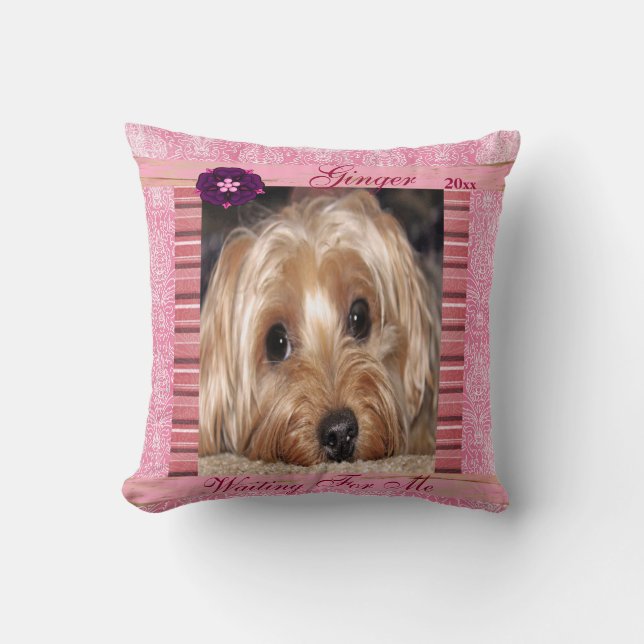 Dog Custom Photo Cushion (Front)