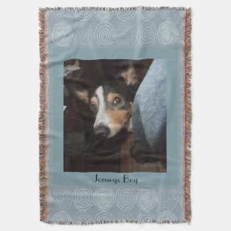 Dog Customisable Pet Photo Throw Blanket