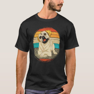 Dog Cute Animal Pet Dog Owner Retro Puggle T-Shirt