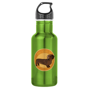 Dog Dachshund 532 Ml Water Bottle